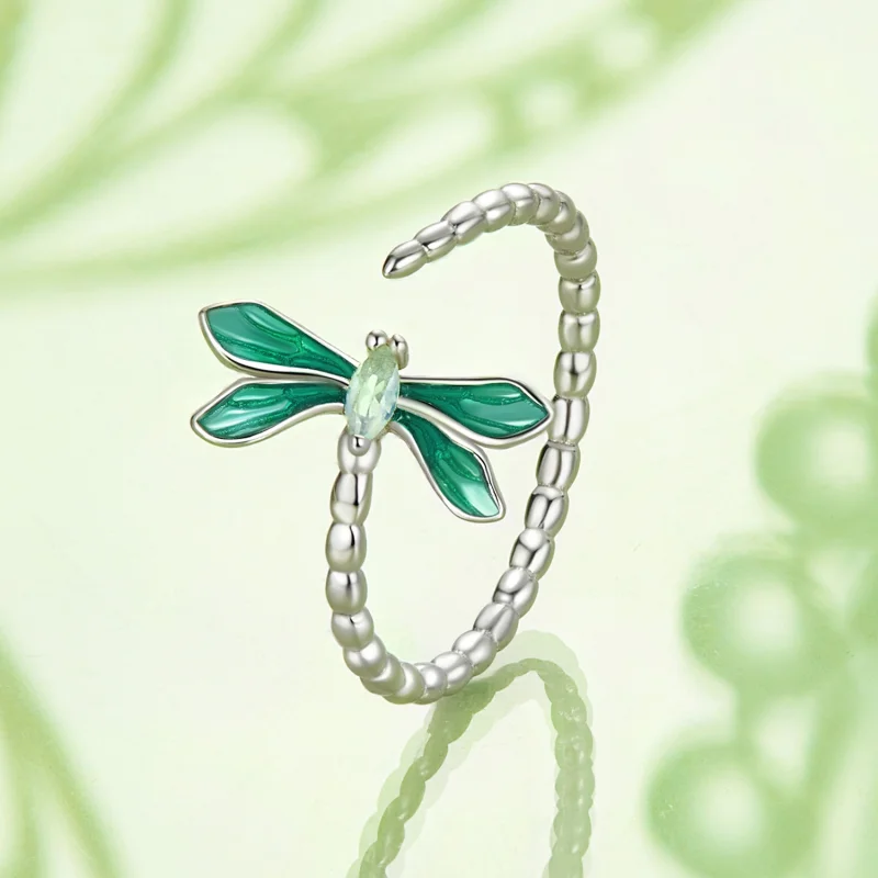 (Bild für) PANDORA Style Libelle Offener Ring - BSR537-E - Ansicht 3