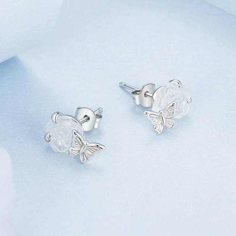 (Bild für) PANDORA Style Lichtempfindliche Farbwechsel Rosen-Stecker - BSE978 - Ansicht 4