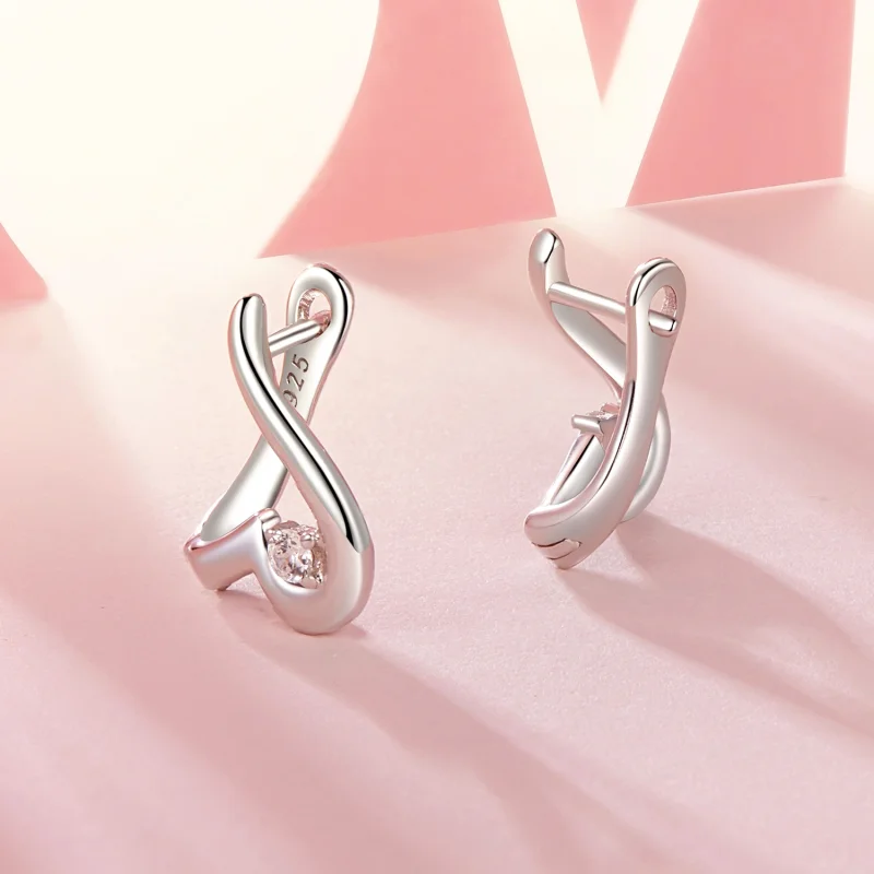 (Bild für) PANDORA Style Love Ohrringe - BSE970 - Ansicht 2