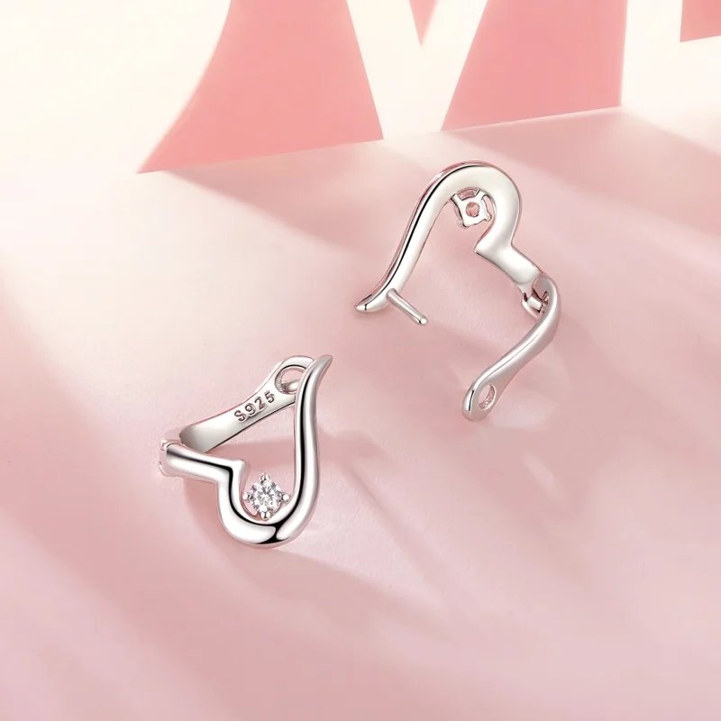 (Bild für) PANDORA Style Love Ohrringe - BSE970 - Ansicht 3