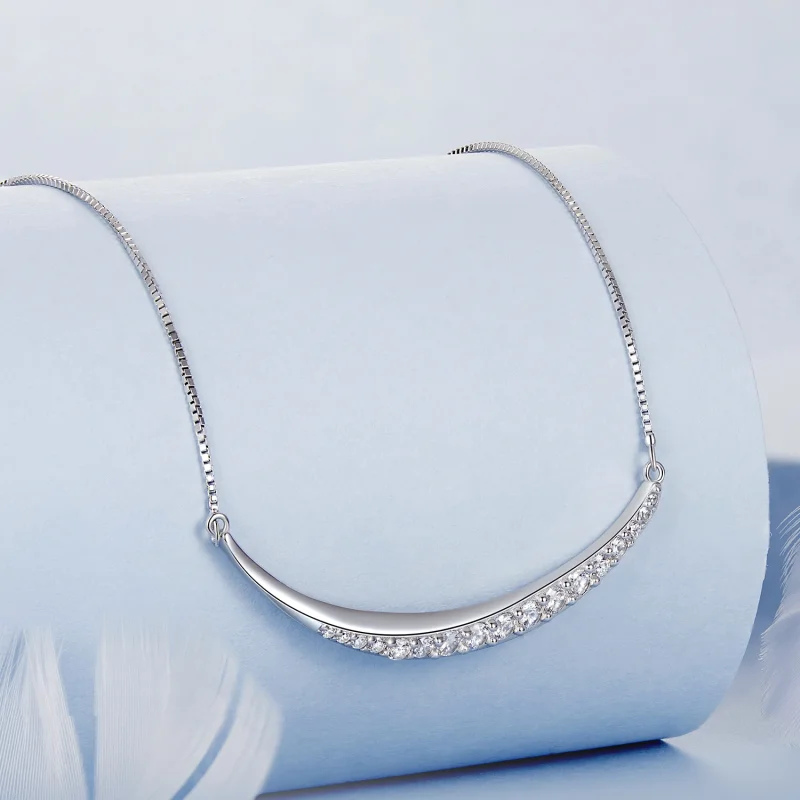 (Bild für) PANDORA Style Mondlächeln Halskette - BSN374 - Ansicht 2