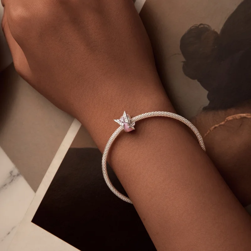 (Bild für) PANDORA Style Monet Butterfly Silikone Abstandperlen - BSC991 - Ansicht 5