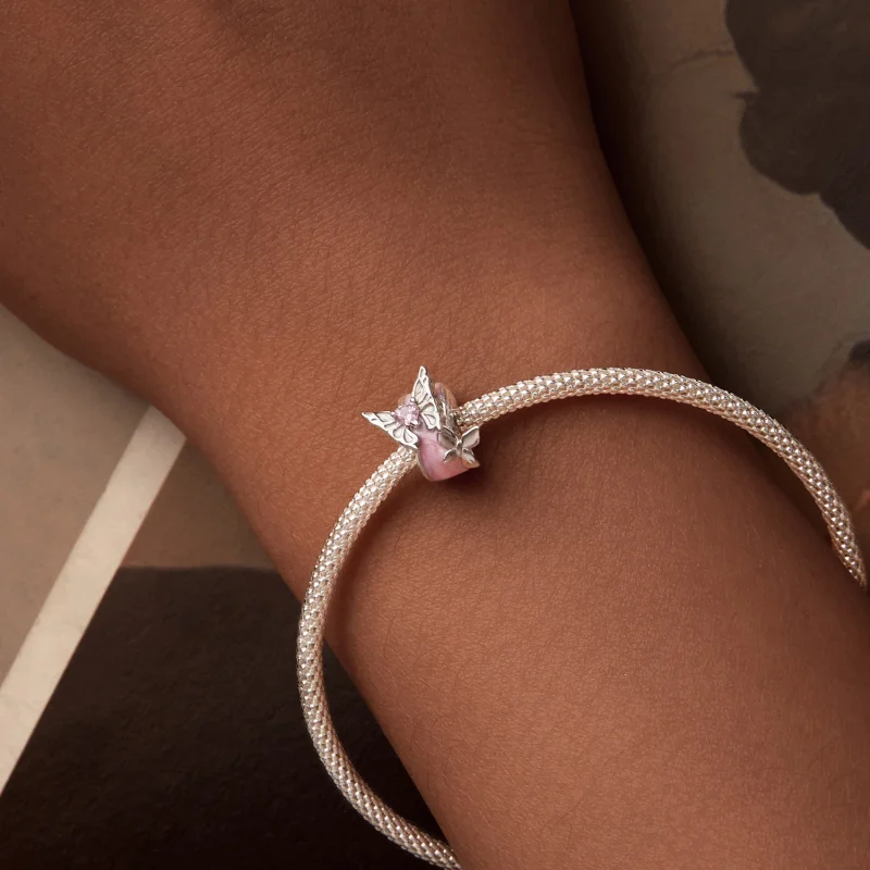 (Bild für) PANDORA Style Monet Butterfly Silikone Abstandperlen - BSC991 - Ansicht 6