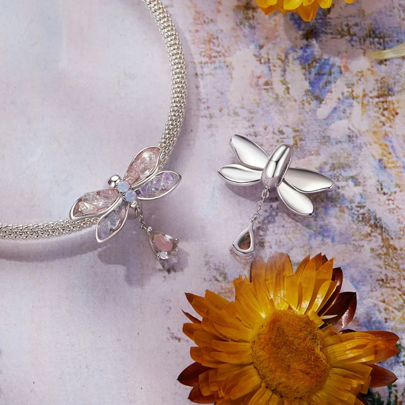 (Bild für) PANDORA Style Monet Libellen Perlen - BSC989 - Ansicht 4
