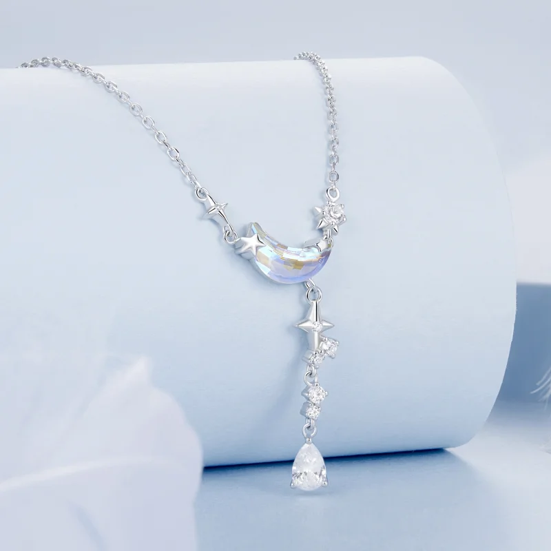(Bild für) PANDORA Style Moonset Galaxy Halskette - BSN380 - Ansicht 2