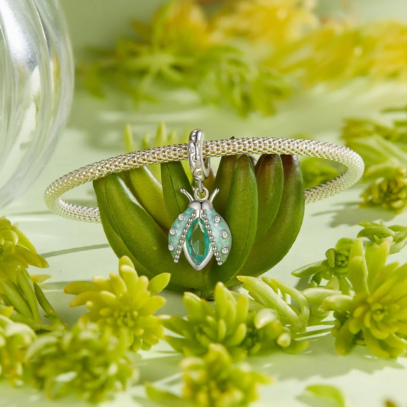 (Bild für) PANDORA Style Oasis Marienkäfer-Anhänger - SCC2772 - Ansicht 3