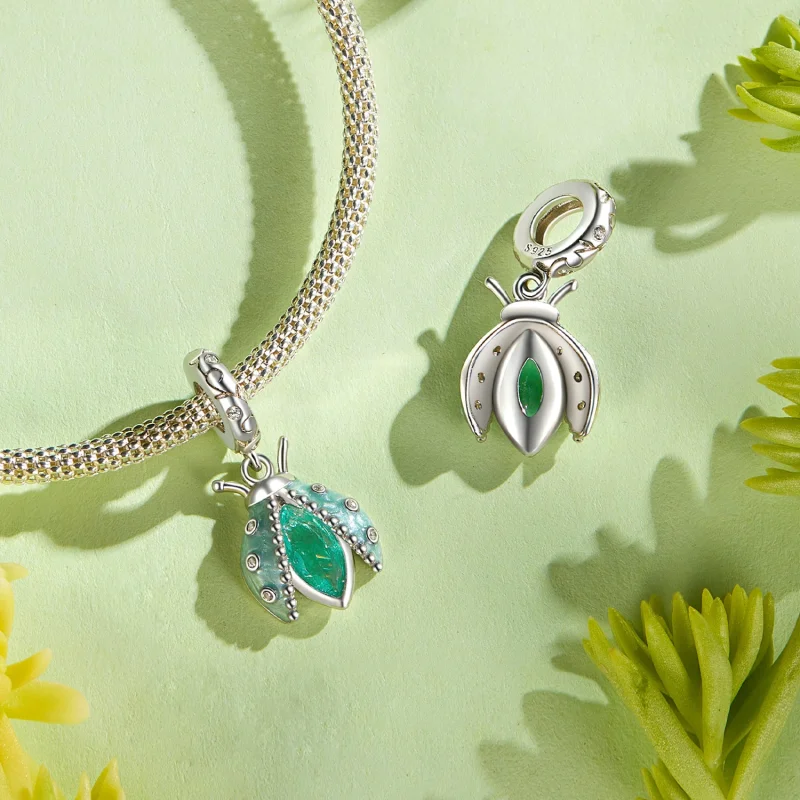 (Bild für) PANDORA Style Oasis Marienkäfer-Anhänger - SCC2772 - Ansicht 4