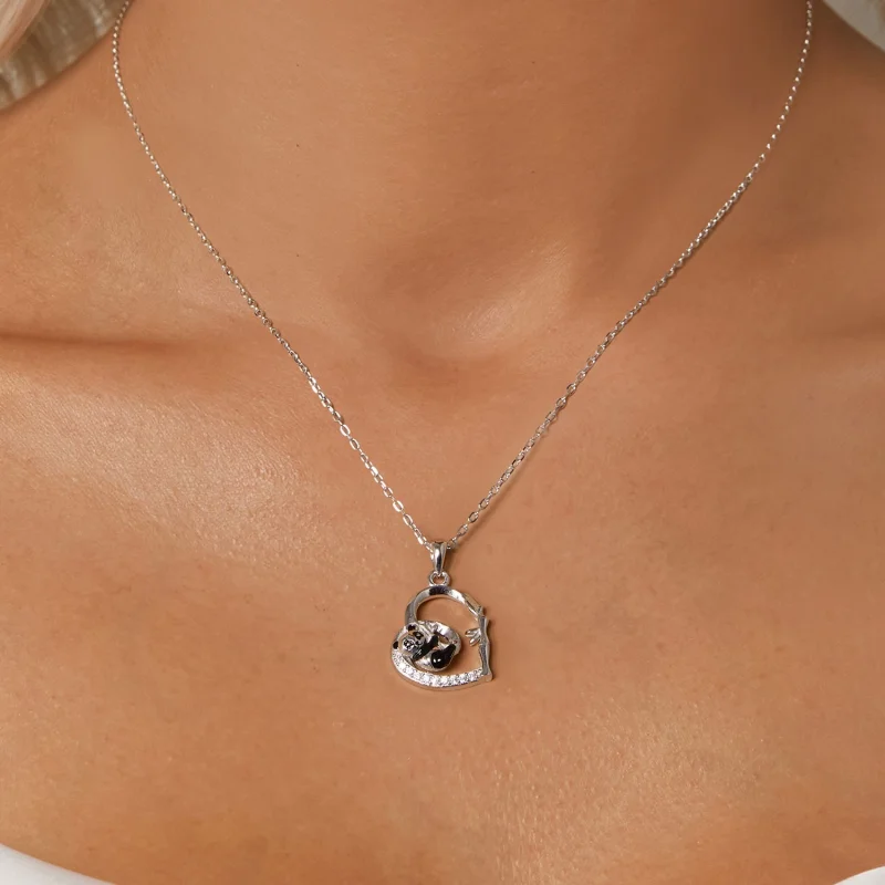 (Bild für) PANDORA Style Panda Halskette - SCN515 - Ansicht 5