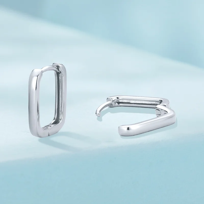 (Bild für) PANDORA Style Quadratische Ohrringe - SCE1735 - Ansicht 2