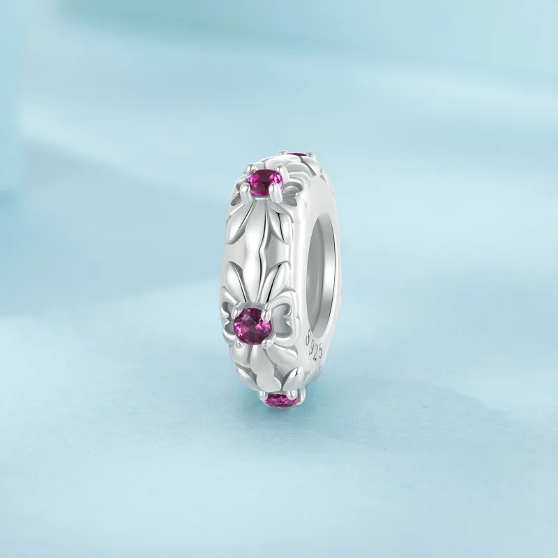 (Bild für) PANDORA Style Retro Iris Silikone Abstandperlen - SCC2756 - Ansicht 2