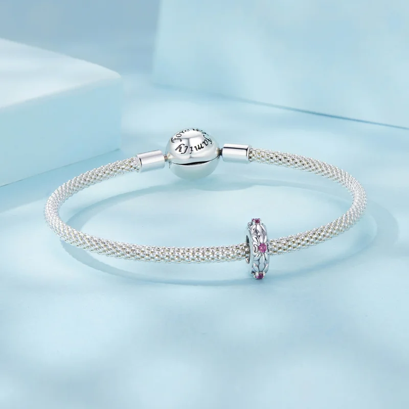 (Bild für) PANDORA Style Retro Iris Silikone Abstandperlen - SCC2756 - Ansicht 5