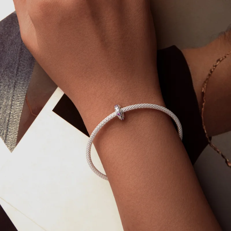 (Bild für) PANDORA Style Retro Iris Silikone Abstandperlen - SCC2756 - Ansicht 6
