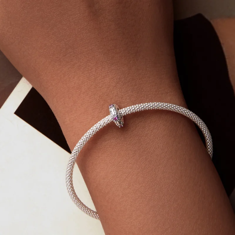 (Bild für) PANDORA Style Retro Iris Silikone Abstandperlen - SCC2756 - Ansicht 7
