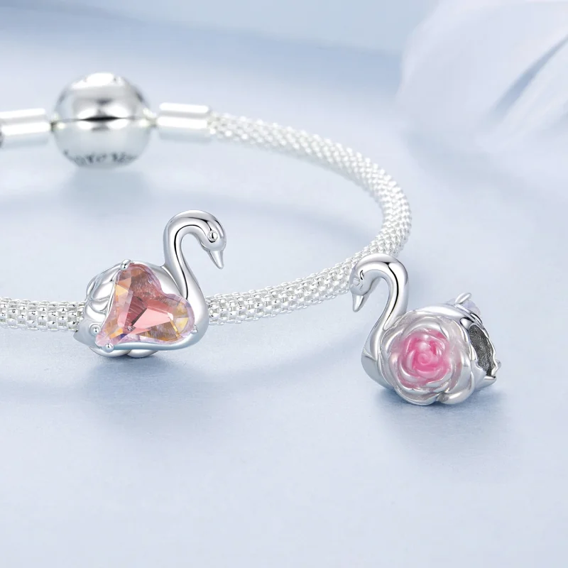 (Bild für) PANDORA Style Schwanenperlen - BSC980 - Ansicht 4