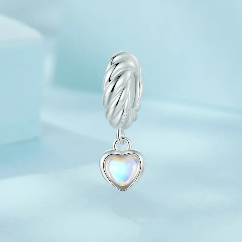 (Bild für) PANDORA Style Smart Heart Silikone Abstandshänger - SCC2755 - Ansicht 2