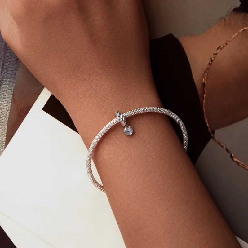 (Bild für) PANDORA Style Smart Heart Silikone Abstandshänger - SCC2755 - Ansicht 6