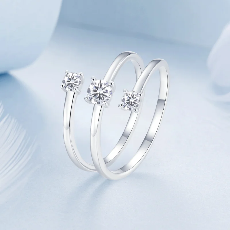 (Bild für) PANDORA Style Sparkling Wrap Open Ring - BSR532-E - Ansicht 2
