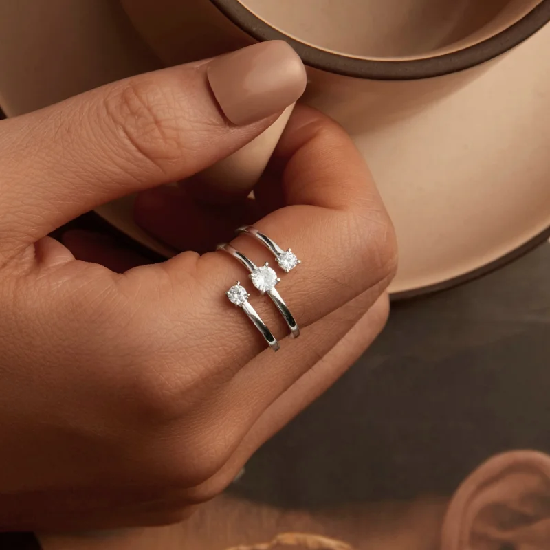 (Bild für) PANDORA Style Sparkling Wrap Open Ring - BSR532-E - Ansicht 4