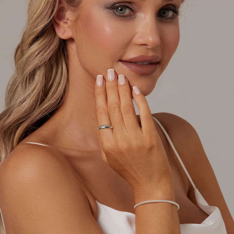 (Bild für) PANDORA Style Stern Offener Ring - BSR547-E - Ansicht 7