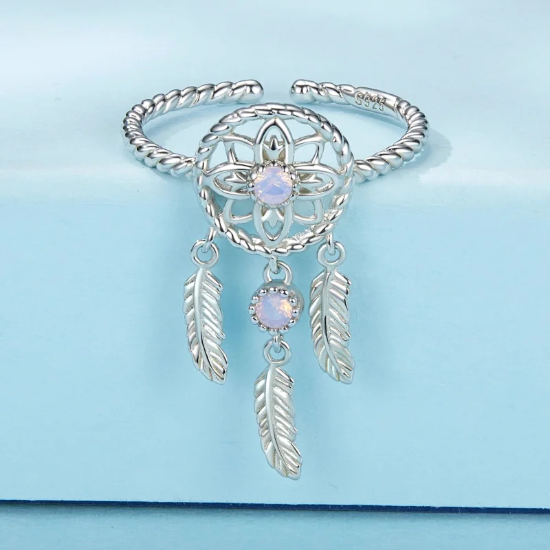 (Bild für) PANDORA Style Traumfänger-Öffnungsring - SCR1022-E - Ansicht 3