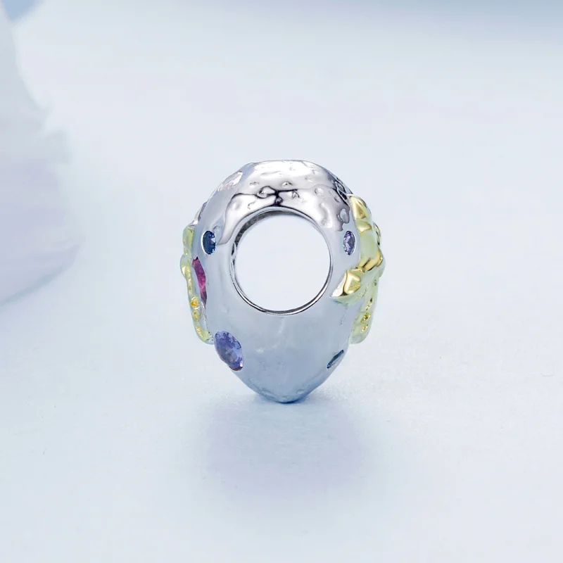 (Bild für) PANDORA Style Vintage Kreuz-Herz-Anhänger - BSC1006 - Ansicht 3