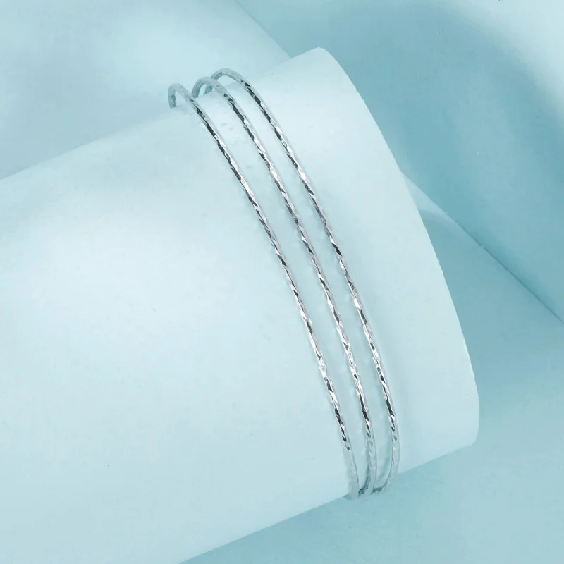 (Bild für) PANDORA-Stil Einfaches mehrreihiges Armband - SCB273 - Ansicht 3