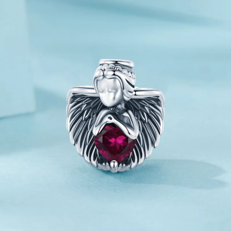 (Bild für) PANDORA Stil Engel der Liebe Charm - SCC2784 - Ansicht 2