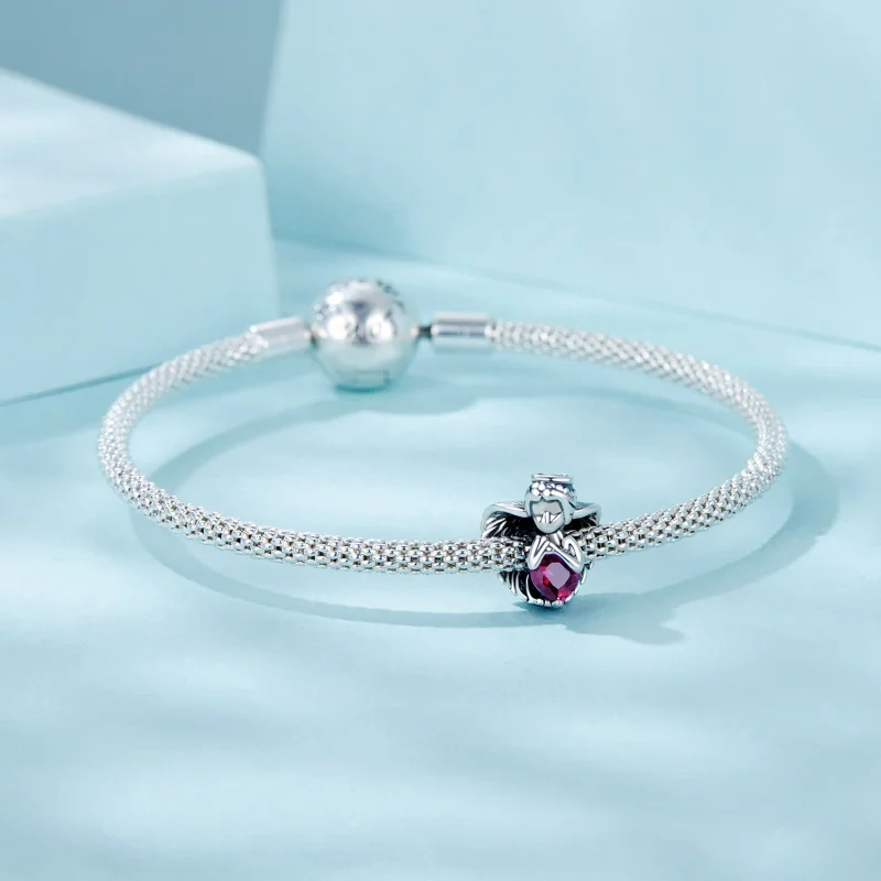 (Bild für) PANDORA Stil Engel der Liebe Charm - SCC2784 - Ansicht 5