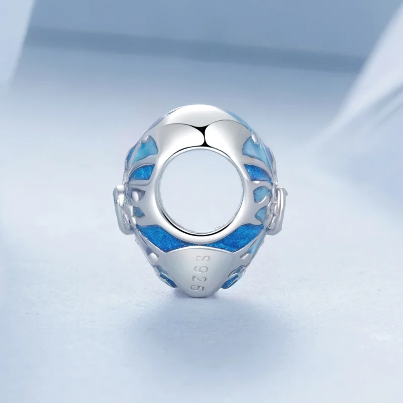 (Bild für) PANDORA-Stil Herzförmiges Kreuz-Anhänger - BSC1024 - Ansicht 3