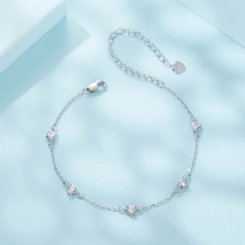 (Bild für) PANDORA Stil Hundepfoten-Armband - SCB271 - Ansicht 3