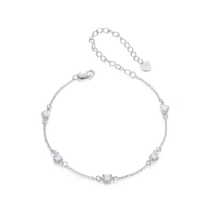 (Bild für) PANDORA Stil Hundepfoten-Armband - SCB271