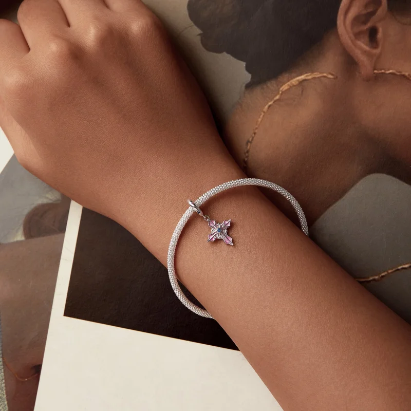 (Bild für) PANDORA-Stil Kreuz-Anhänger - BSC1023 - Ansicht 5
