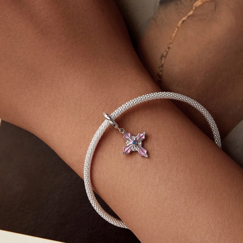 (Bild für) PANDORA-Stil Kreuz-Anhänger - BSC1023 - Ansicht 6