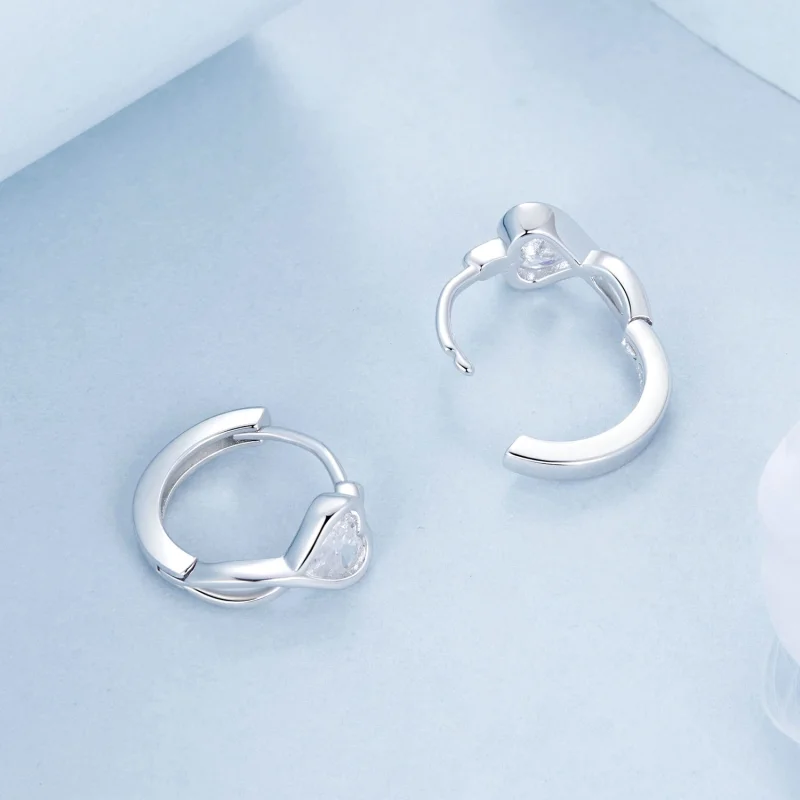 (Bild für) PANDORA Stil Love Infinity Ohrringe - BSE1004 - Ansicht 4