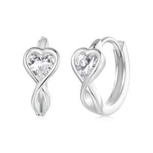 (Bild für) PANDORA Stil Love Infinity Ohrringe - BSE1004
