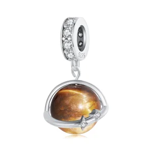 (Bild für) PANDORA-Stil Natürlicher Tigerquarz-Anhänger - SCC2805
