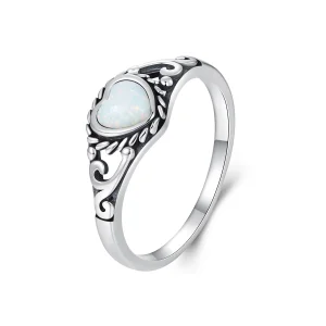 (Bild für) PANDORA Stil Opal-Muster Ring - SCR1039