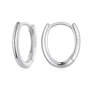 (Bild für) PANDORA-Stil Ovale Ohrringe - BSE1015-A