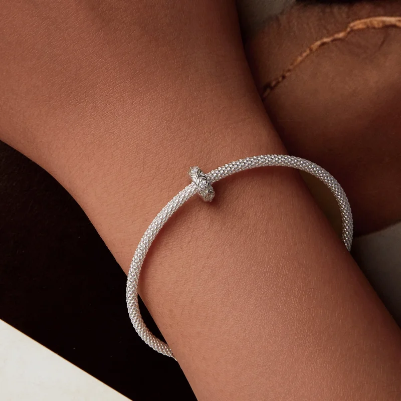 (Bild für) PANDORA-Stil Prägemuster Silikon-Abstandscharm - BSC1011 - Ansicht 7