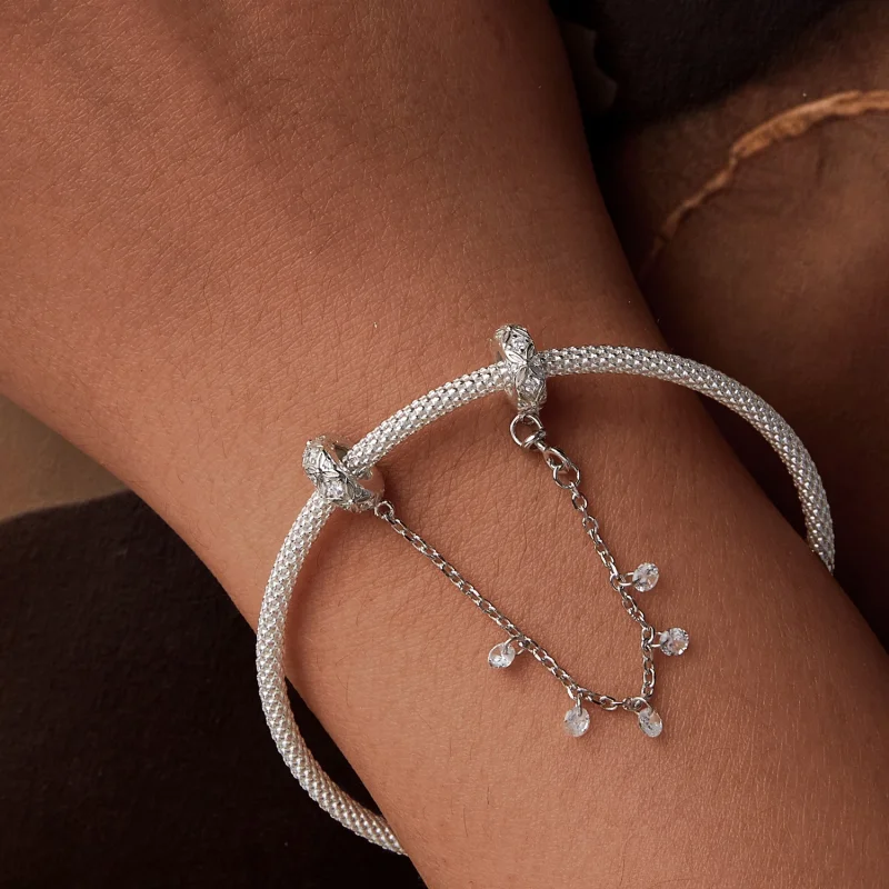 (Bild für) PANDORA-Stil Prägeschutzsilicium-Sicherheitskette - BSC1012 - Ansicht 6