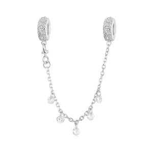 (Bild für) PANDORA-Stil Prägeschutzsilicium-Sicherheitskette - BSC1012