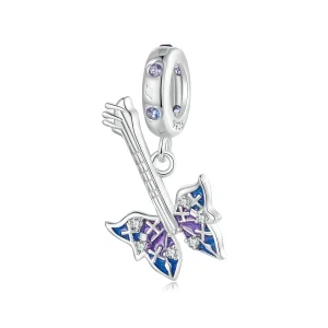 (Bild für) PANDORA Stil Schmetterlings-Bass-Anhänger - SCC2764