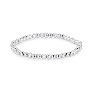 (Bild für) PANDORA-Stil Silberperlen-Armband - BSB175