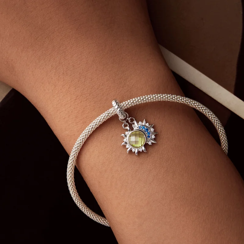 (Bild für) PANDORA-Stil Sonne-und-Mond-Anhänger - SCC2802 - Ansicht 6