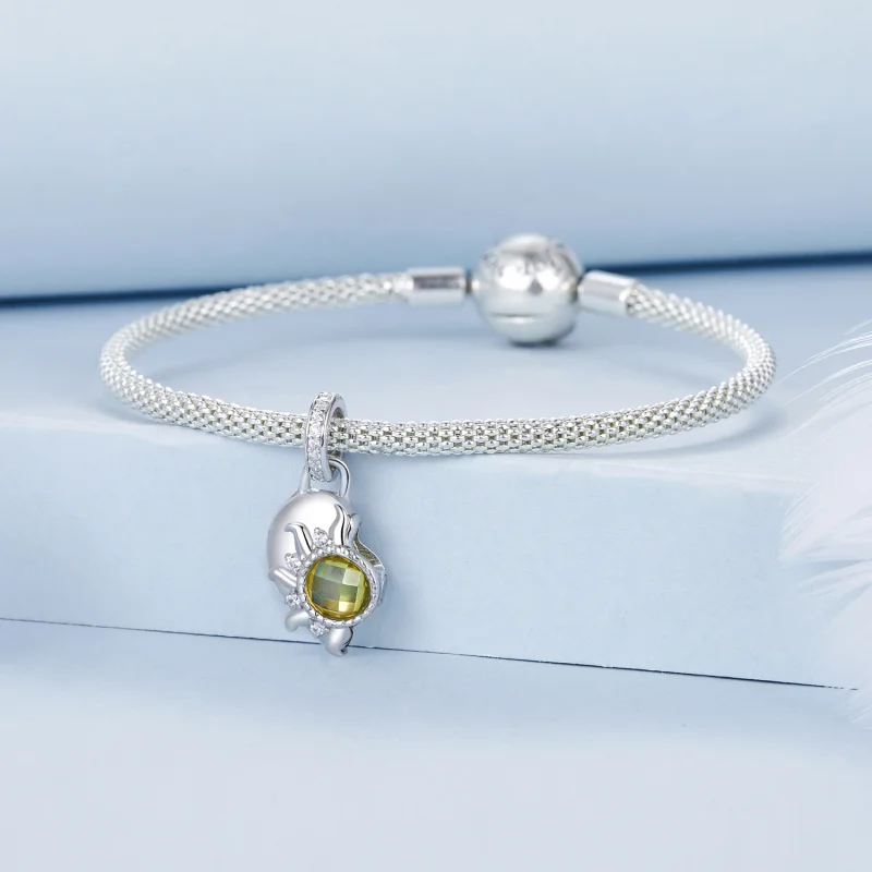 (Bild für) PANDORA-Stil Sonne-und-Mond-Liebesanhänger - BSC1034 - Ansicht 10