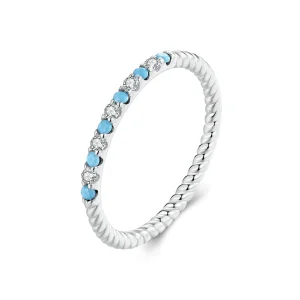 (Bild für) PANDORA-Stil Türkisring - SCR1024