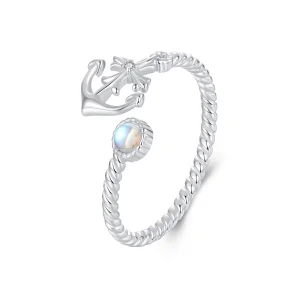 (Bild für) PANDORA Style Anker Öffnungsring - SCR1044-E