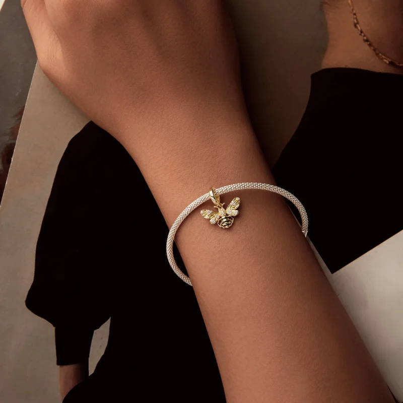 (Bild für) PANDORA Style Bienen-Anhänger - BSC1035 - Ansicht 5