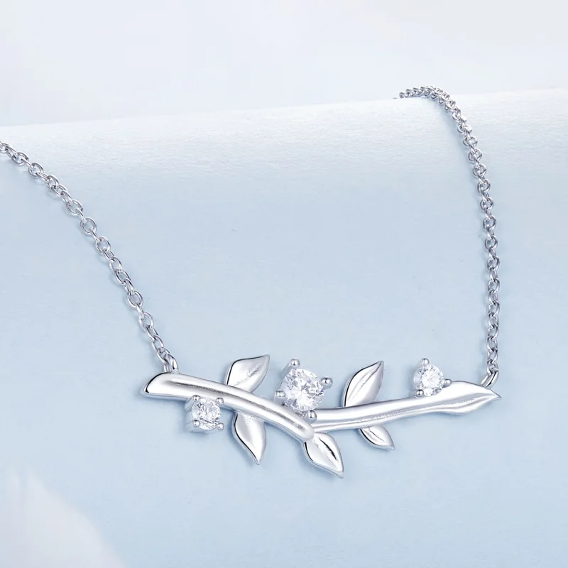 (Bild für) PANDORA Style Blatt Halskette - BSN391 - Ansicht 2