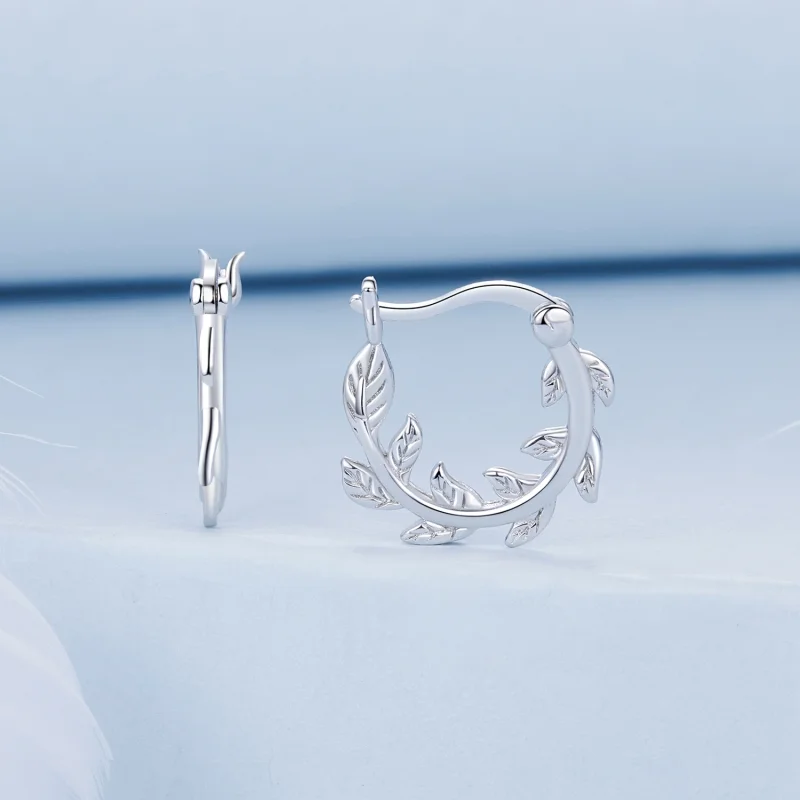 (Bild für) PANDORA Style Blatt Ohrringe - BSE1022 - Ansicht 2